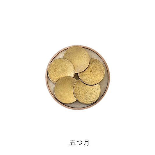 【FUTAGAMI】箸置き 五つ月