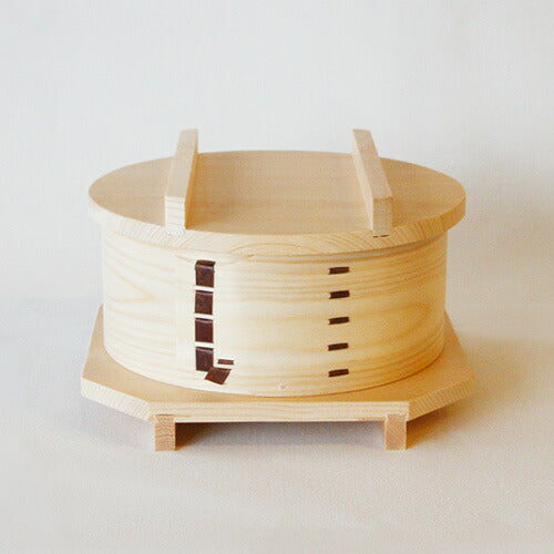 【足立茂久商店】わっぱ/5寸