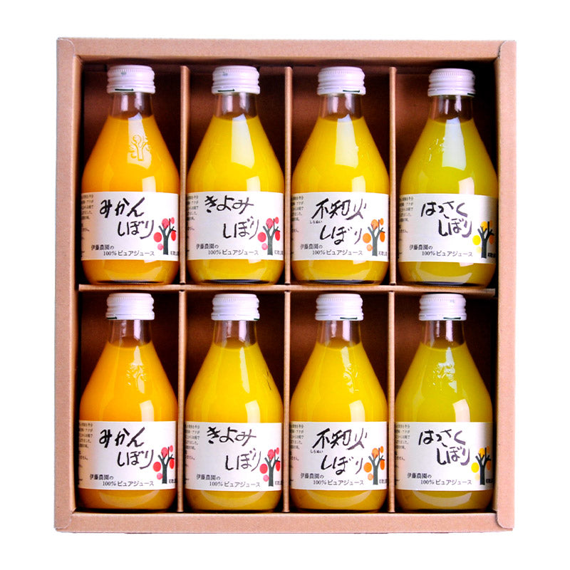 和歌山　「伊藤農園」　4種の柑橘ジュース