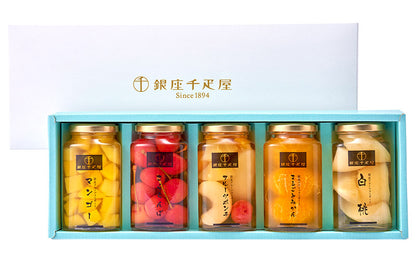 「 銀座 千疋屋 」 銀座 フルーツ コンポート