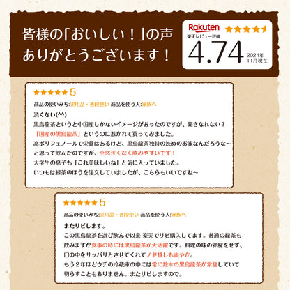 国産黒烏龍茶ペットボトル 500ml×24本