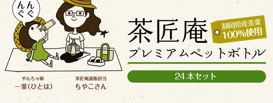 プレミアム緑茶ペットボトル 500ml×24本