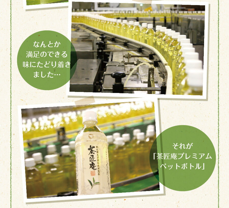 プレミアム緑茶ペットボトル 500ml×24本