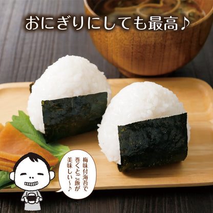 有明海産 梅味付け海苔 8切96枚