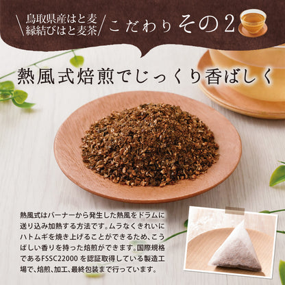 鳥取県産 はとむぎ茶 ティーバッグ 60包入り