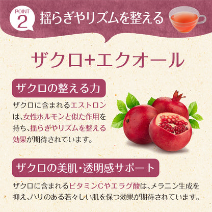 ザクロとビーツのエクオール 30包入り
