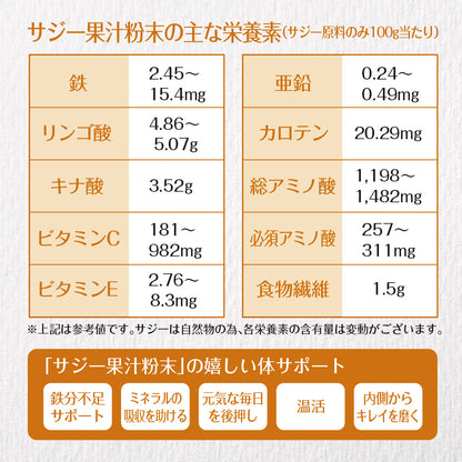 サジーと3つのビタミンC 30包入り