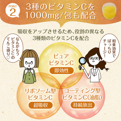 サジーと3つのビタミンC 30包入り