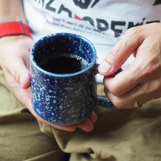 CHIPS mug. -SPLASH- NAVY-WHITE